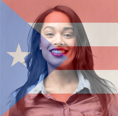 Puerto Rican Flag Overlay